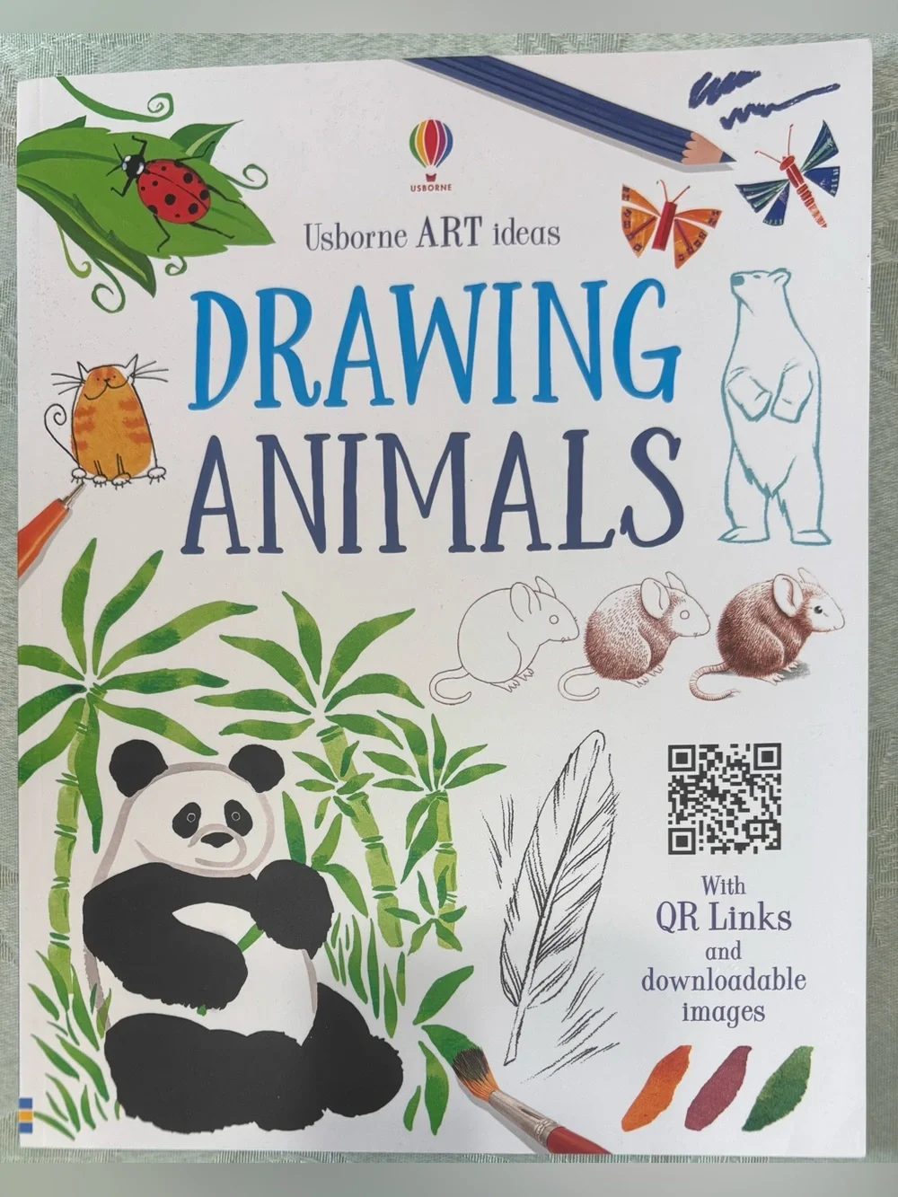 Usborne Drawing Animals Kids Art Book
